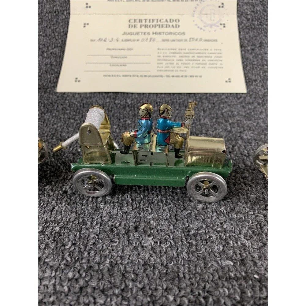 Paya 102.3.4 Coffret 3 Firefighters , military Transport 1921 tole 1/43 N+B